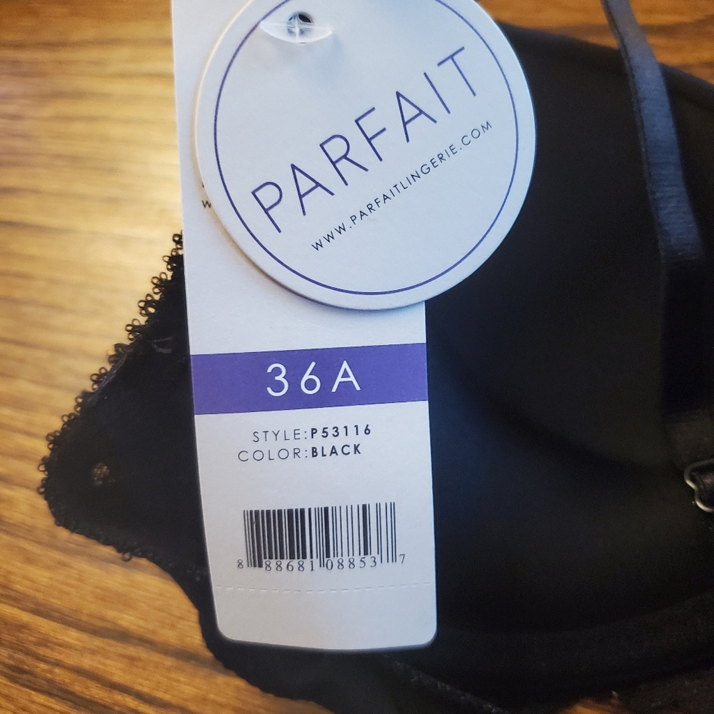 NWT Parfait Matilda Black Lace Bra, 36A - Picture 6 of 9